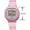 Casio Digital Watch Ladies Pink La 20whs 4a