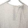 Jil Sander Cashmere 100% Long Sleeve Back Zip Sweater 36 Gray Knit Women Used