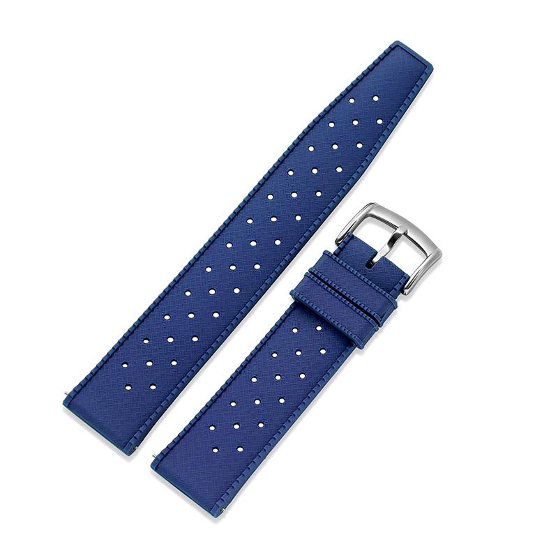 Classics Tropical Silicone Strap 20mm 22mm Watch Band for Seiko for Oris Watch Replacement Watch Bracelet Men Lady Wrist Belt