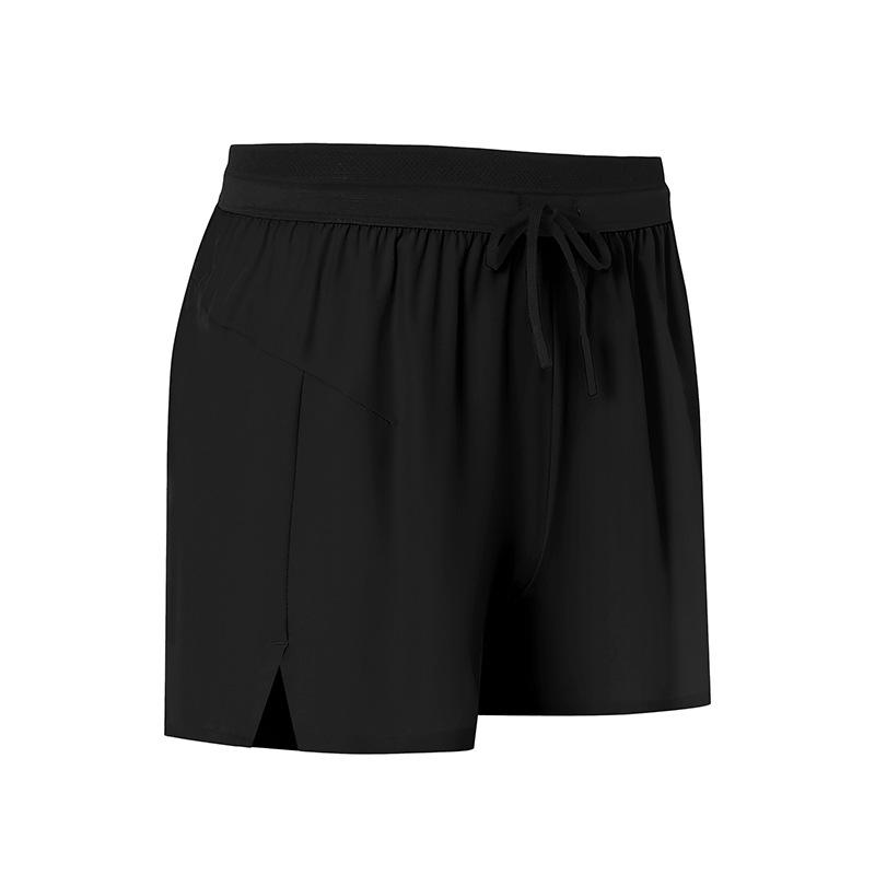 

Sports shorts quick-drying men s season outdoor marathon running fitness pants, breathable mid-waist quick-drying three-point pants XS чорний