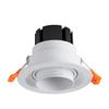 LED Zoomable Recessed Ceiling Spotlight with Gooseneck for Living Room