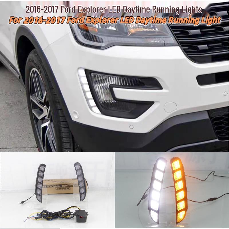 LED-Tagfahrlicht-Kit für 2016-2017 Ford Explorer Frontstoßstange