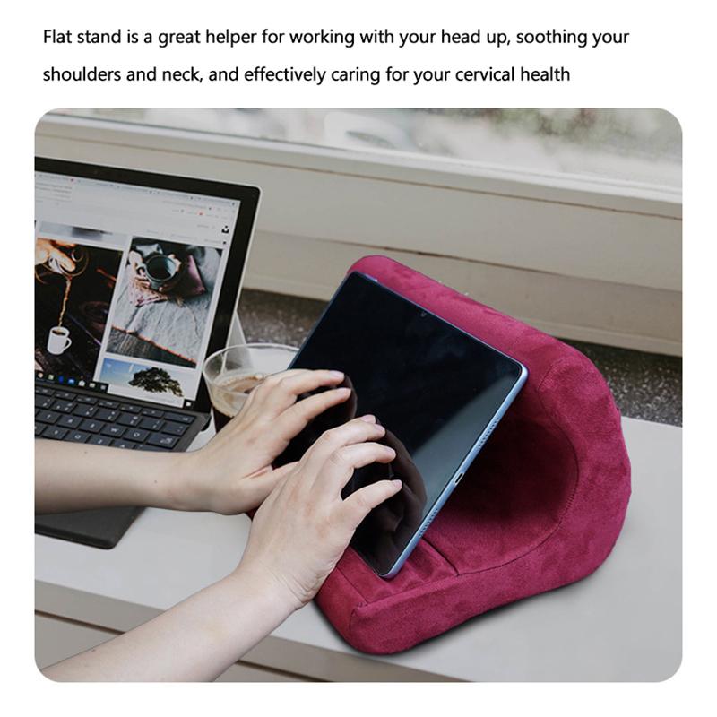 Çok Açılı Sünger Yastık Tablet Tutucu iPad İçin Samsung Tab İçin Xiaomi Huawei Okuma Tableti Telefon Yastığı Stand Braketi