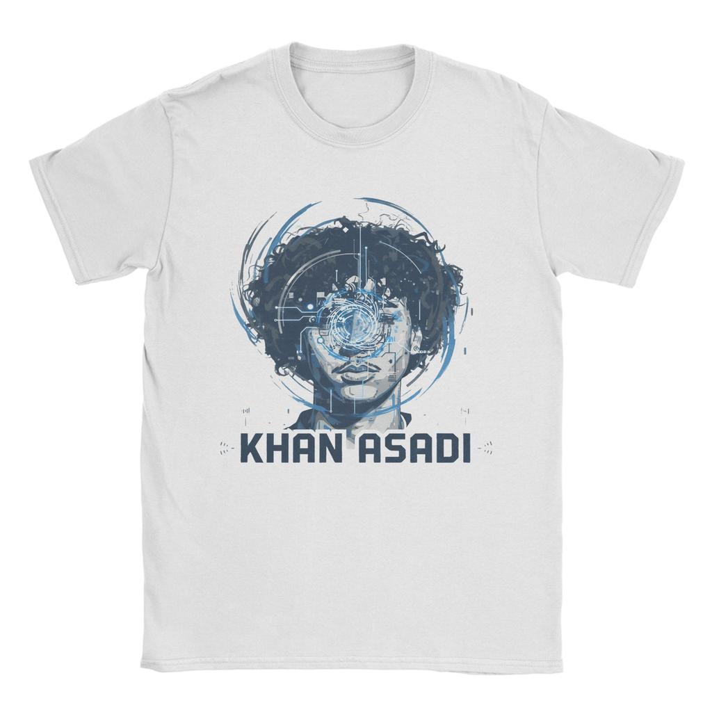 Khan Asadi TShirt Summer Funny T Shirts Cotton Hip Hop Tee Shirt For Unisex Short Sleeve Custom DIY Clothing