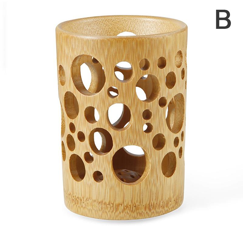 

Бамбуковый держатель для зубной щетки для ванной комнаты, чашка для зубной щетки с дренажем, быстросохнущая чашка для ванной комнаты, держатель для зубной пасты, разлагаемая чашка