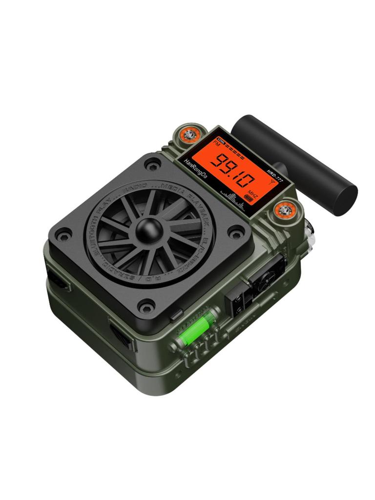 777 Full Band Mini Radio Fidget Spinner Speaker