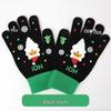 Dames Touchscreen Winter Fietshandschoenen - Gebreide Wol, Warm & Koudebestendig, Perfect voor Kerst