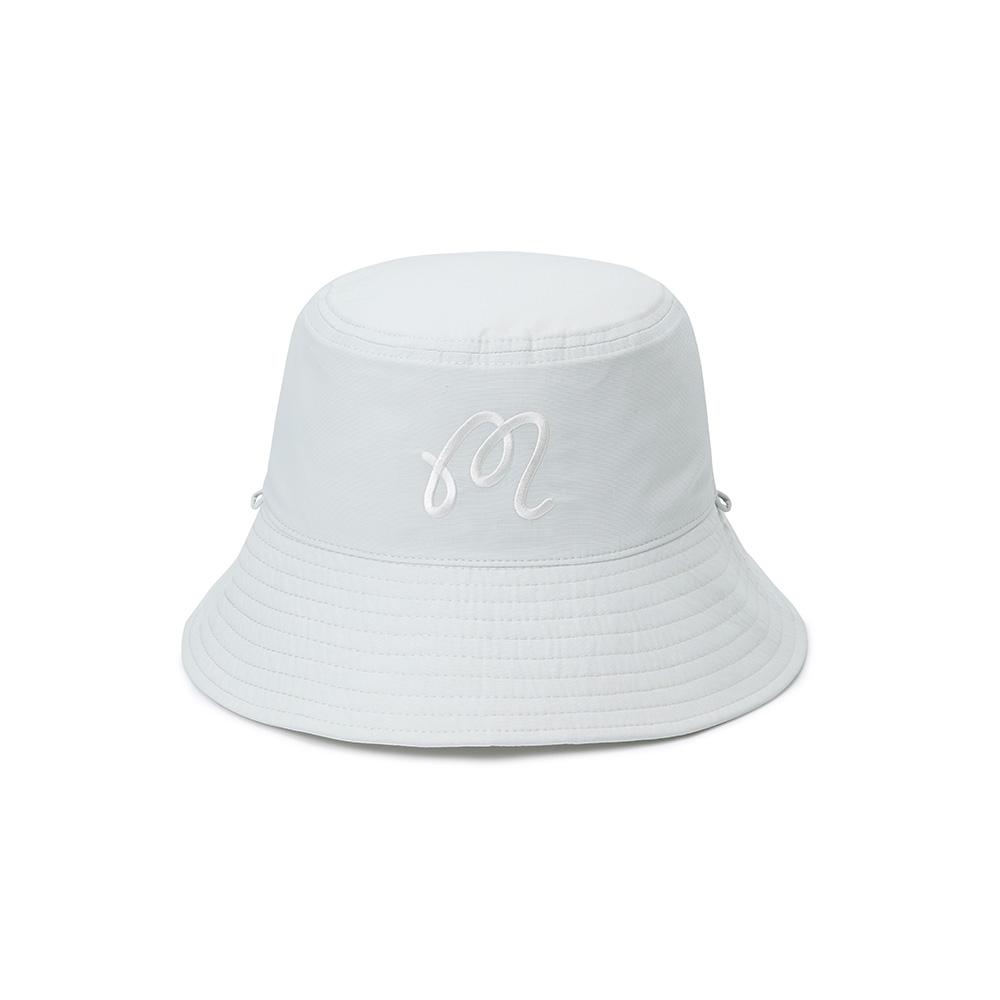 MALBON GOLF Wende-Eimerhut Off White