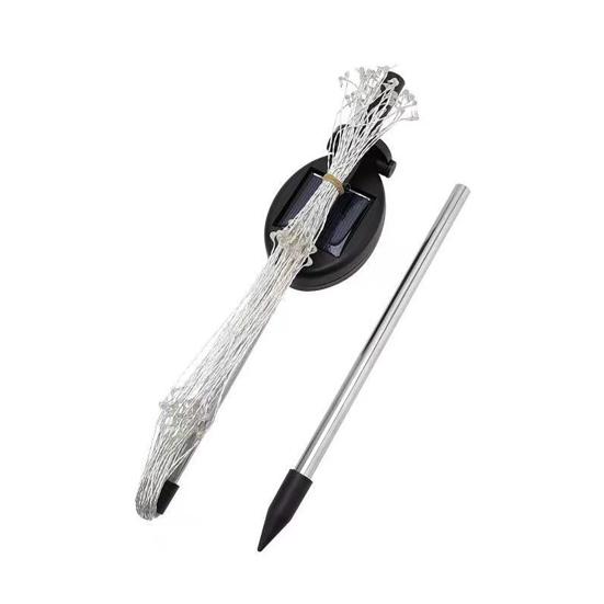 Outdoor Light Creative Weather Resistant Reusable High Quality Solar Powered Dandelion Shape LED Lamp for Courtyard