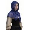 Medieval Themed Adjustable Hooded Scarf Shawl With Renaissances Brooch For Vikingly Cosplay Costume Halloween Event