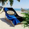 FC Internazionale Milano Print Beach Towel, Large Soft Quick Dry Towel for Beach Camping Swimming