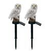 1/2pcs Solar Owl Garden Light Outdoor LED Lawn Lamp for Garden Decoration Waterproof Christmas Lights Outdoor Solar Lamp Post