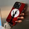 D-Death- Note-  Classic Anime For iPhone 17 16 15 14 13 12 11 Pro Max XS  17 Air Silicone Colored Silver Bumper Cover