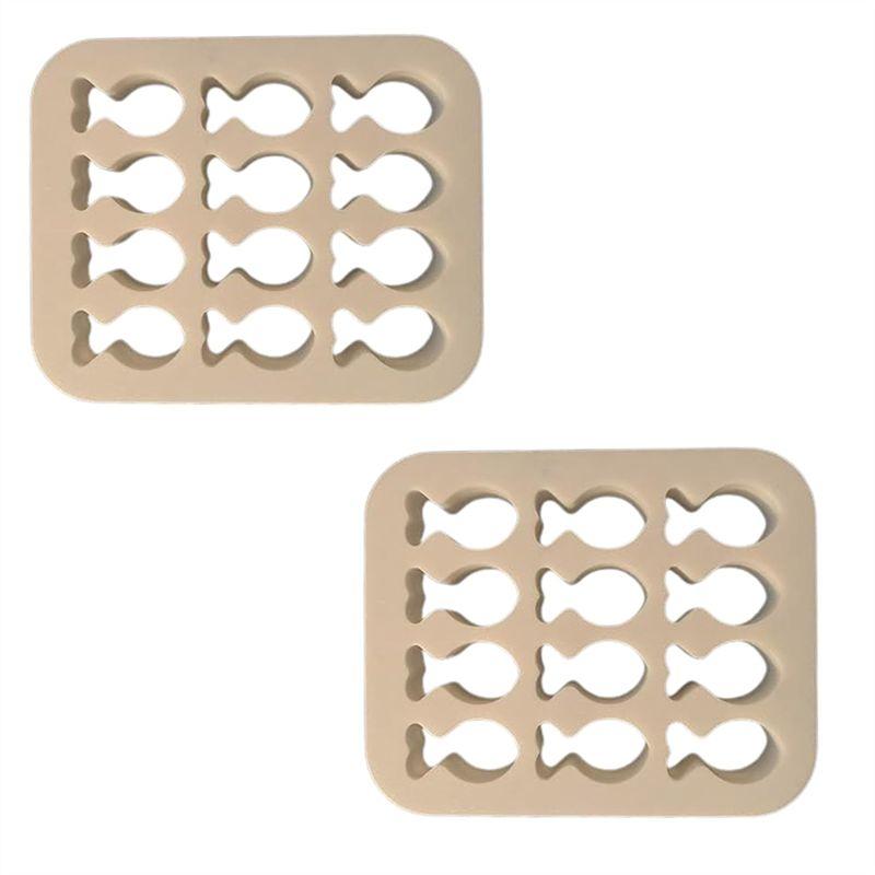 

ABUL-2 PCS Mini Tiny Goldfish Fish Cracker Cookie Cutter Mold Baked Shaped Maker For Kids Mini Gluten Free DIY 10 X 9Cm