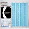 LIEI Waterproof Mildew-Proof Bathroom Shower Curtain