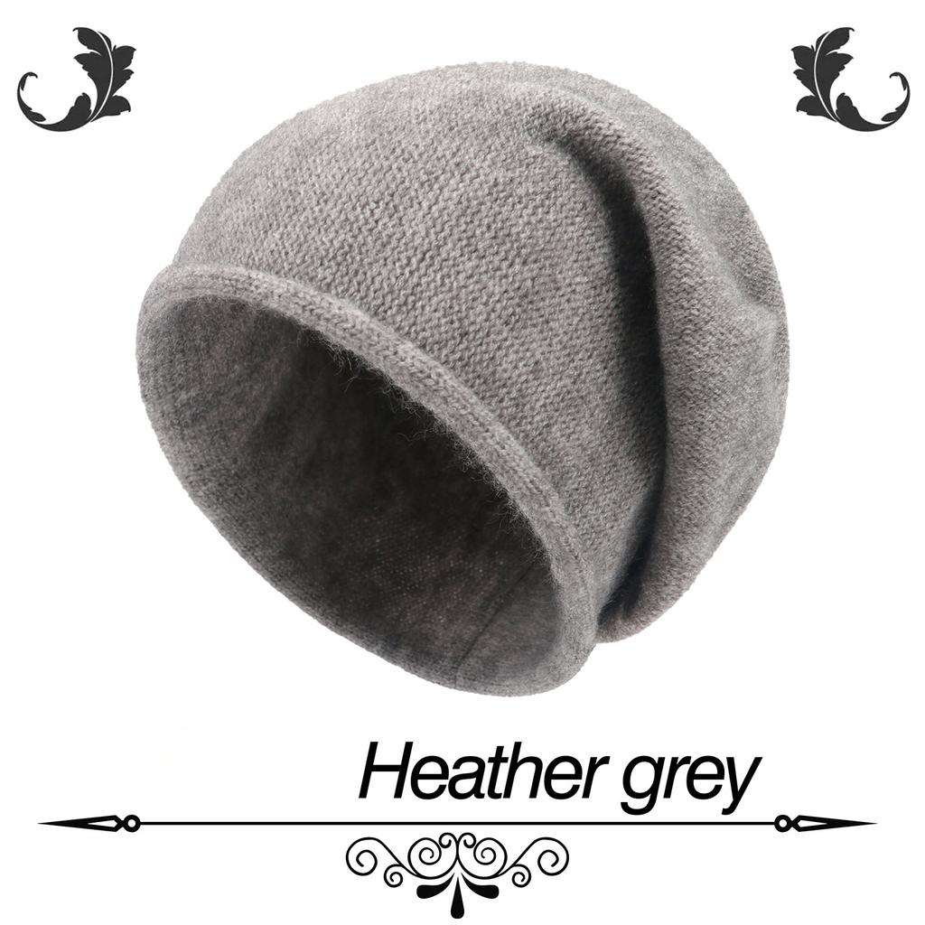 Podzimní zimní čepice pro ženy Teplý velký obvod hlavy Studená čepice Pletené vlněné pulovry