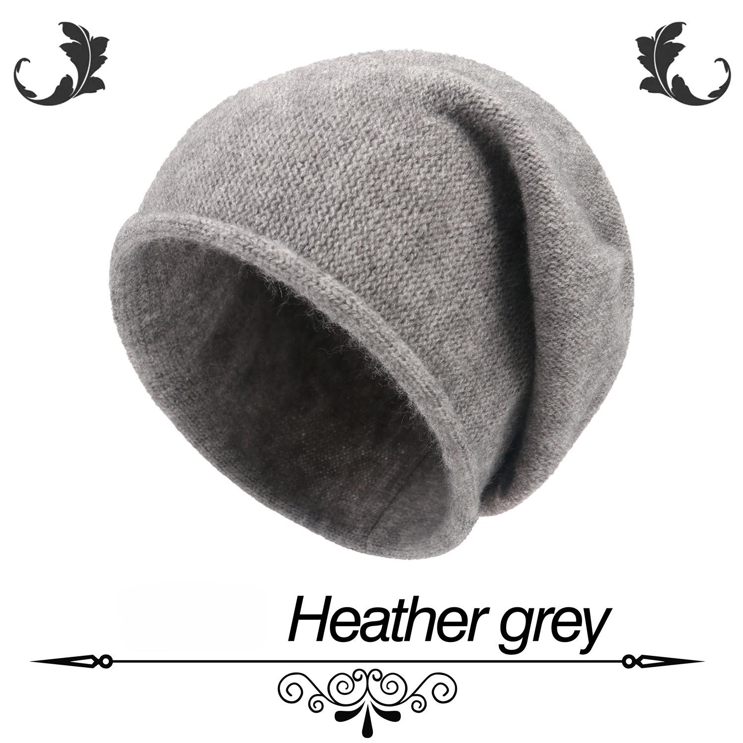 

Осенне-зимние шапки для женщин Теплые шапки с большой окружностью головы Холодные шапки Вязаные шерстяные шапки-пуловеры