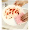 Double Sided, Silver Wire Cloth, Cleaning Cloth, Non Damaging To The Pot, Kitchen Cloth, Household, Oil Proof, Degreasing, Scouring Pad
