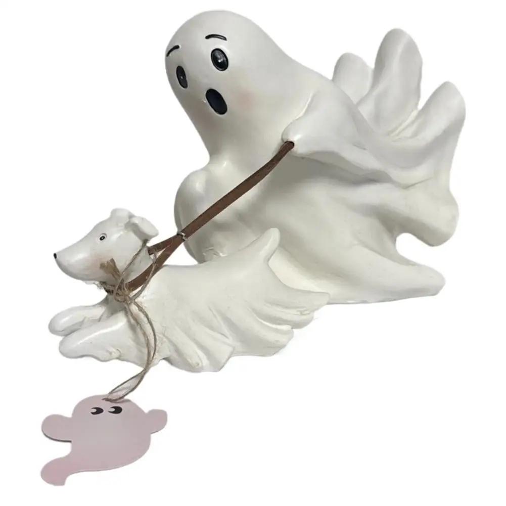 

Halloween Ghost Dog Walking Figurine Decoration Ornament Home And Courtyard Decor For Home Table Room Porch Garden Party 20 D3O3