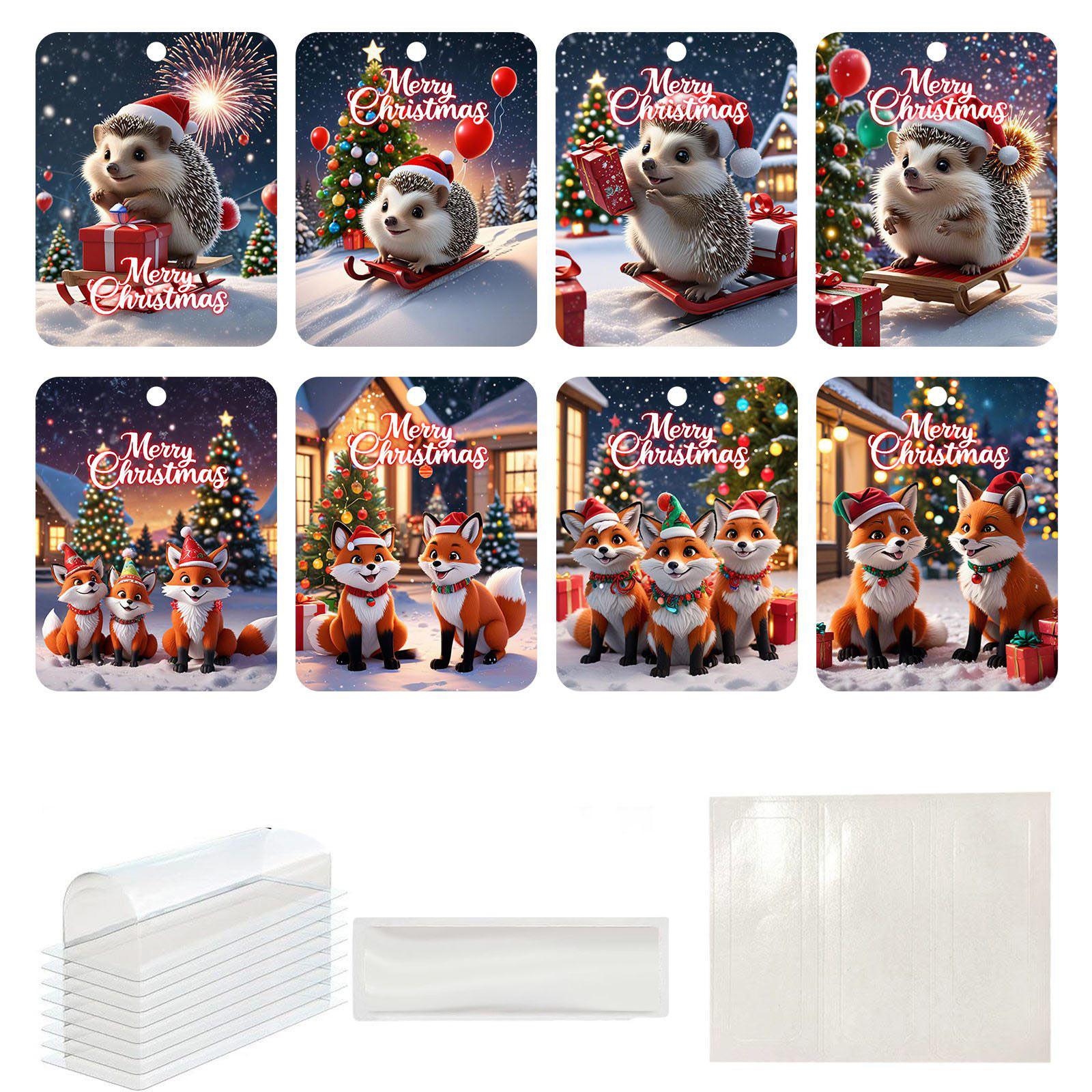 

Подвеска в виде кошелька в виде рождественской елки Подвеска-сюрприз в виде шара Набор для украшения вечеринки красный