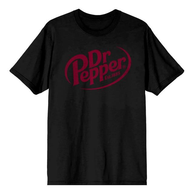 Черная футболка с логотипом Dr Pepper Est.1885 S