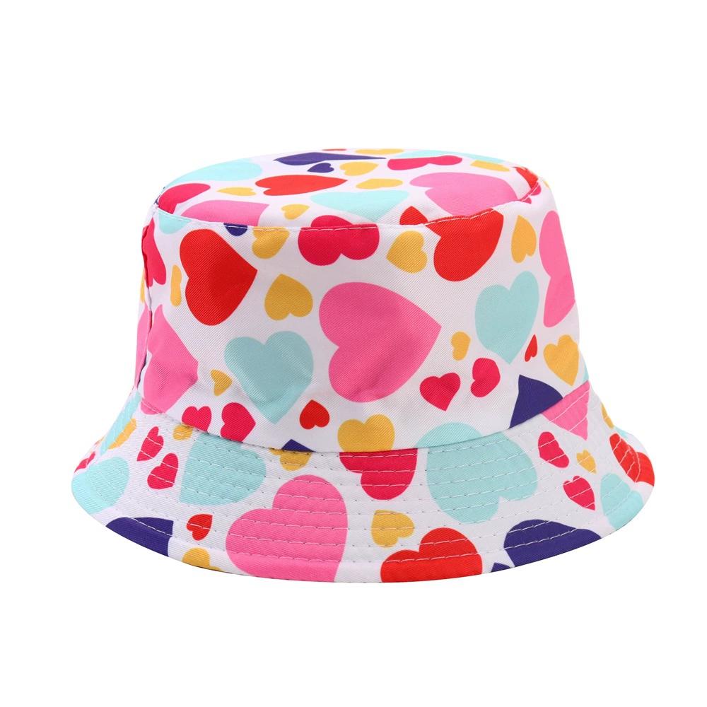 Baby Bucket hat 2-5 Years Old Children Cartoon Infant cap Boys Girls Hat Sun Protection Breathable Cute Shade Basin hat