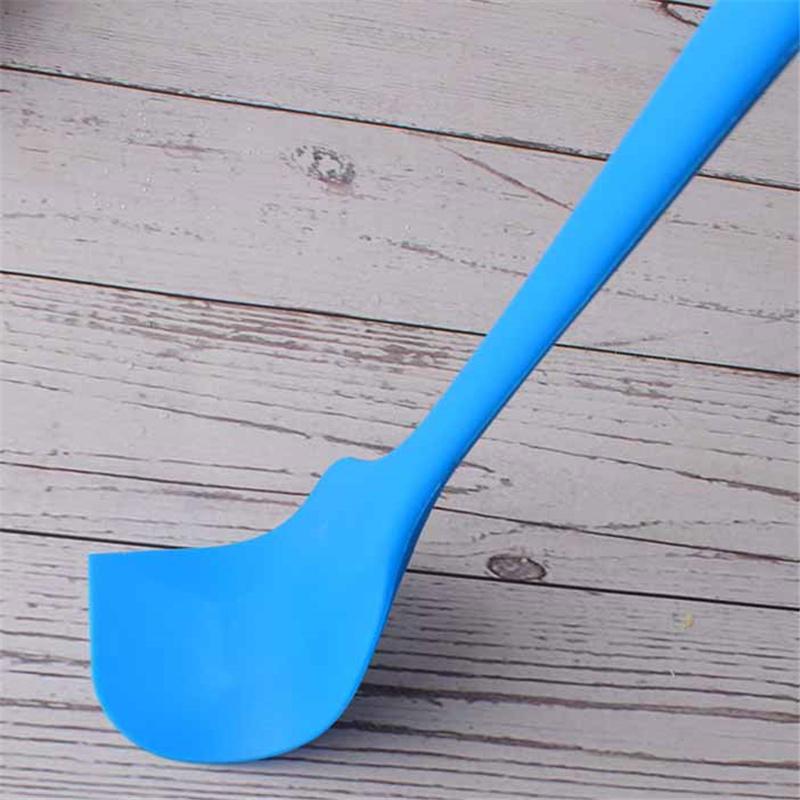 Premium Food Grade Silicone Spatula Heat Resistant Baking Scraper Mixing & Frosting Tool for Cake Cream Non-Stick Cookware Baking Tool