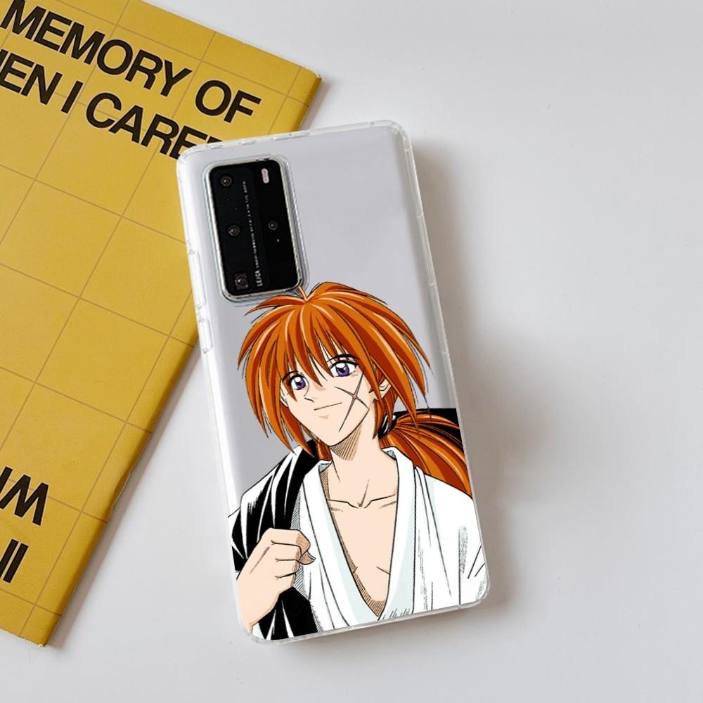 Rurouni Kenshin Anime Phone Case for Samsung S10 20 22 23 A10 40 for Xiaomi10 Note10 for Huawei P50 20 Honor60 70