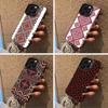 Ukrainian Embroidery Phone Case For iPhone 17,16,15,14,13,12,11 Plus Pro Max Colored Silver Phone Case