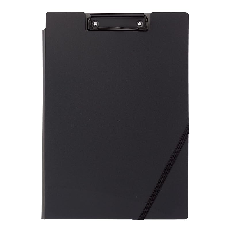 KOKUYO Clip Holder for Organizing Documents - Good Design Award Winner - Deep Black - Yoh-MC50D