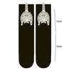 Funny Cartoon Cat Pattern Socks with 3d Cat Eggs for Women Breathable Soft Cartoon Middle Tube Socks Gifts for Cat Lovers