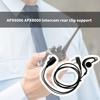 Adjustable  Style Earpiece Microphone Hands Frees Communication Ear Hook Microphone  Type Earpiece for UV5R & BF888S