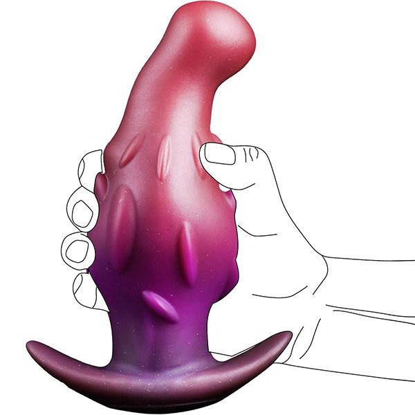Gros jouets sexuels, énorme entraîneur de prostate en silicone, grand dilatateur anal long et doux portable S