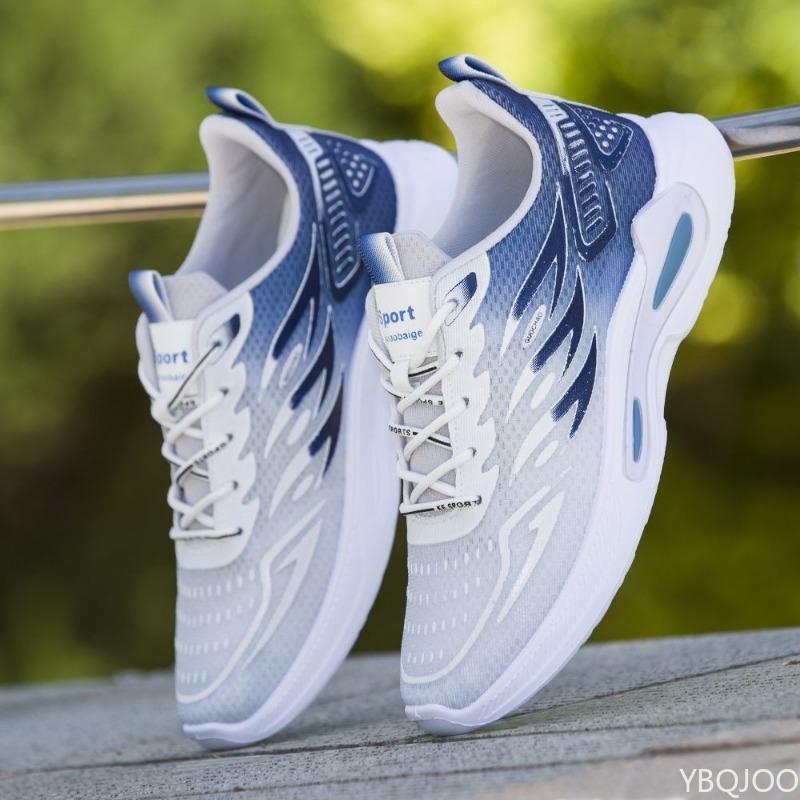 Chaussures de Sport Tendance en Maille pour Homme Nouvelle Mode Décontractées à Semelle Souple Confortables pour la Course Chaussures Simples Baskets Zapatillas De Deporte