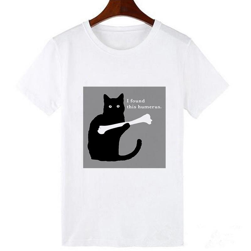 

Skull Flowers Women T Shirts O-Collar Novel Style Spring Summer Top Female T-Shirt Harajuku Easy Matching O-Neck Ladies Clothes L білий