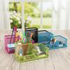 Large Capacity Metal Mesh Pen Holder Hollowed-out Desk Stationery Organizer  Office School Supplies