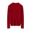 Women's Pure Cashmere Half-High Neck Sweater for Autumn/Winter