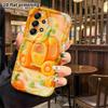 Phone Case: 2D flat design suitable for Samsung Galaxy A34 A35 M05 M06 S20 S22 S21 FE Plus 5G protective case, pumpkin carriage, Christmas and Hallowe