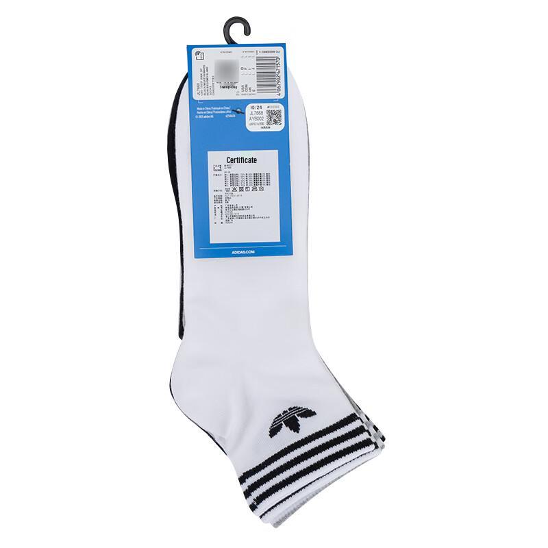 Adidas Trefoil Unisex Sport & Casual Socks (3-Pair Pack)