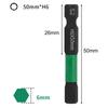 Hexagon Screwdriver Bit Magnetic Screwdriver Repair Tools