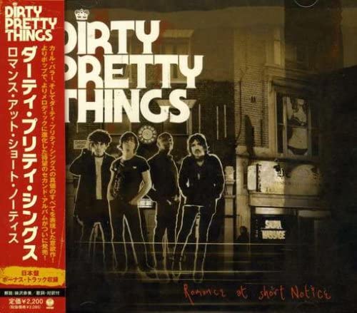 

CD DIRTY PRETTY THINGS - Romance At Short Notice UICP1093 Vertigo 2008 Japan Rock Used