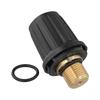 For Karcher 4.590-105.0 Safety Lock Safety Valve with Black O-ring 6.363-279.0