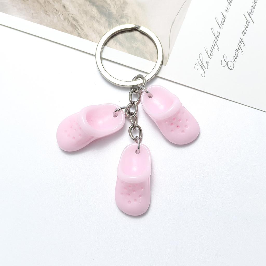 Mini Slipper Keychain Creative Small Gift Bag Decoration Pendant Couple Family Keychain Pendant