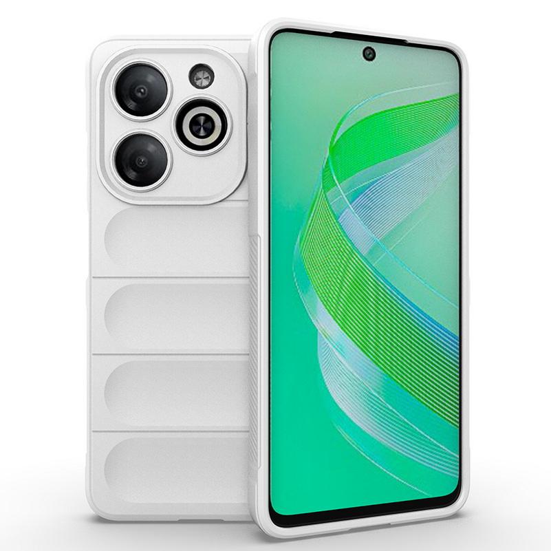 

Противоударный чехол-подушка безопасности для Tecno Spark Go 2024 SPARK 20 20C Гибридный ударопрочный бронированный чехол для тяжелых условий эксплуатации For Spark 20C жёлтый