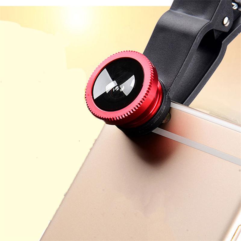 Obiective Fisheye Kit Obiectiv Cameră Telefon Mobil Zoom Fisheye Unghi Larg Cu Clip