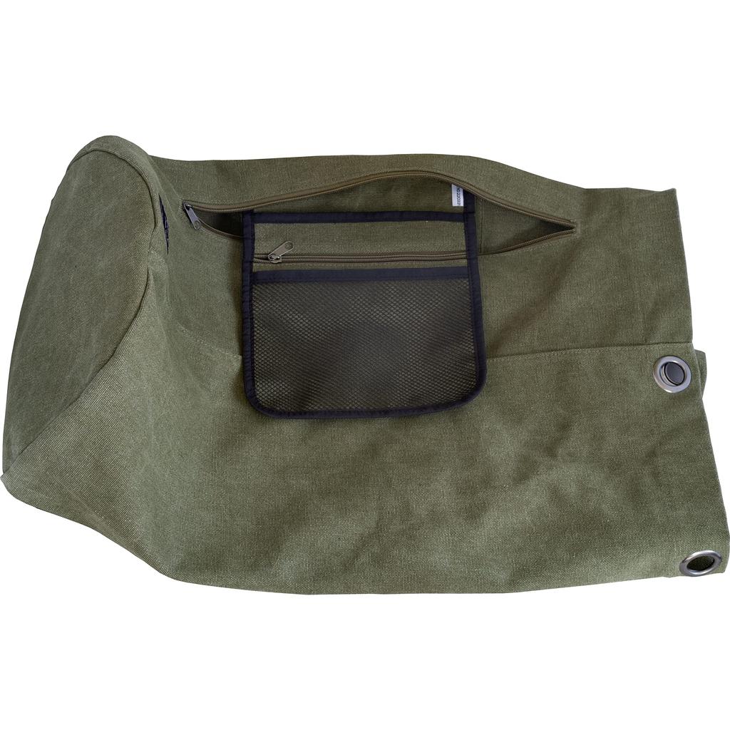 Sundance BonSac Shoulder Bag with Military Side Perfect for Outdoor and Olive Style, Handbag, Zipper, Activities, Gym, Sports, BonSac-01,