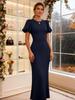 2026 Summer Elegance: High-End Slit Dress with Hip-Hugging Skirt