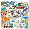 100 School Supplies for The Opening Season of School, Graffiti Stickers, DIY Decorative Backpack, Guitar Suitcase, Laptop Waterproof Stickers
