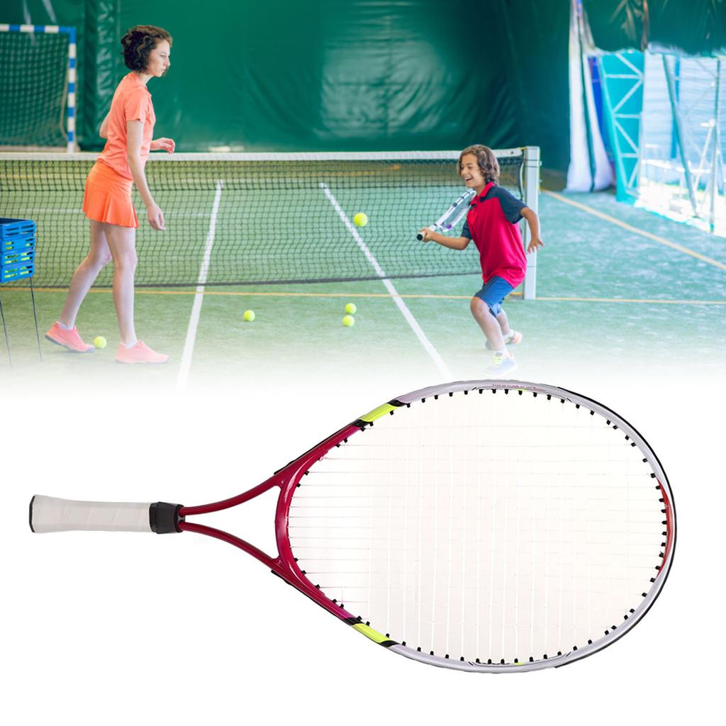 REGAIL Rachetă de tenis pentru copii 23 inci Rachetă din aliaj de aluminiu Rachetă de tenis pentru antrenament pentru adolescenți