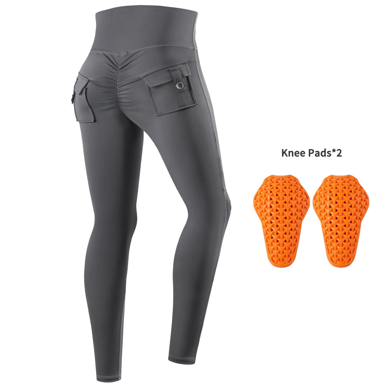 

WOSAWE CE сертифицированные дышащие высокоэластичные противоударные со съемными наколенниками женские спортивные мотоциклетные штаны для верховой езды S серый